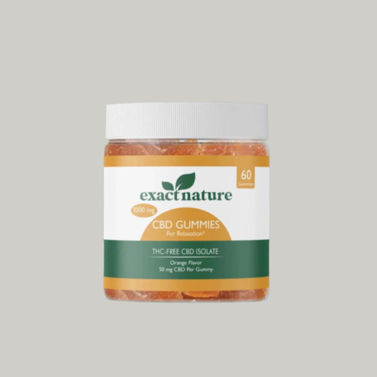 CBD Gummies (60 ct) - Exact Nature Botanicals LLC
