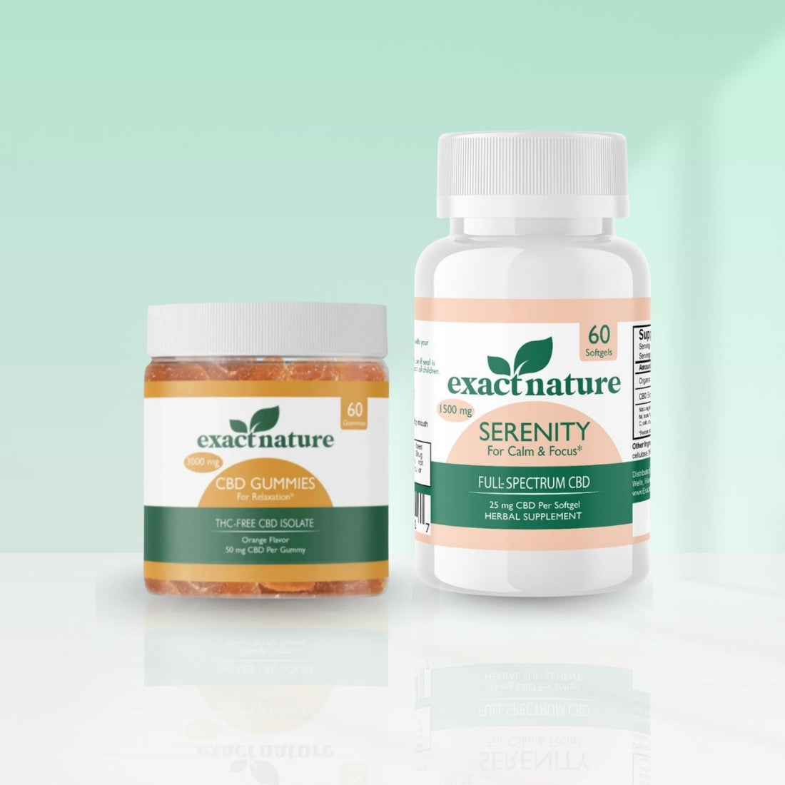 Nourish & Flourish Softgel Bundle - Exact Nature Botanicals LLC