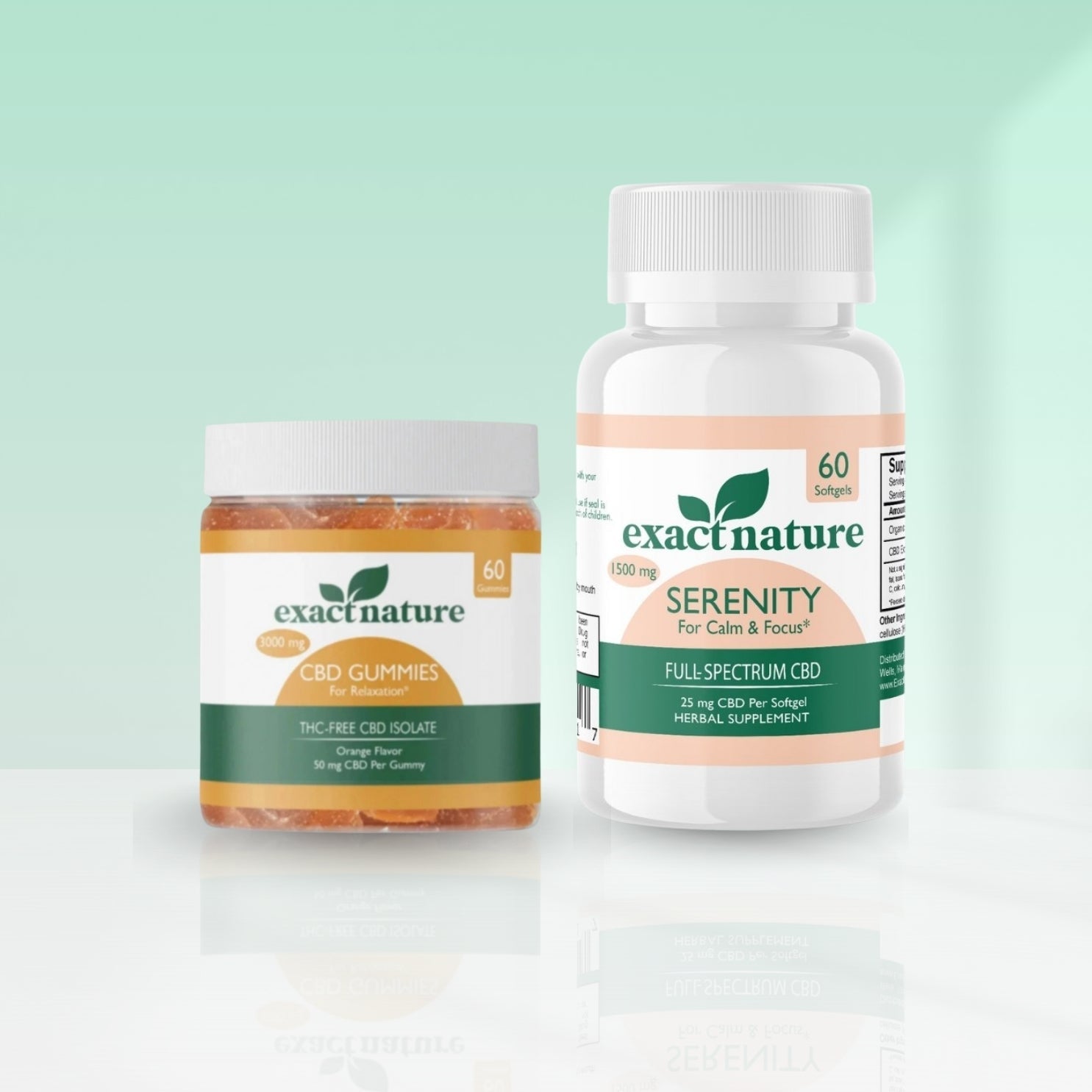 Nourish & Flourish Softgel Bundle - Exact Nature Botanicals LLC