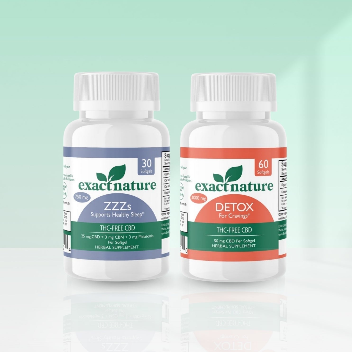 Rise & Shine Softgels Bundle - Exact Nature Botanicals LLC