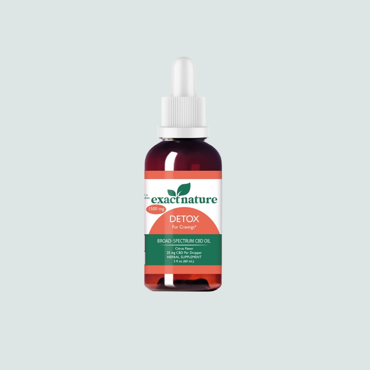 Detox Broad-Spectrum CBD Oil (1,500 mg) - Exact Nature Botanicals LLC