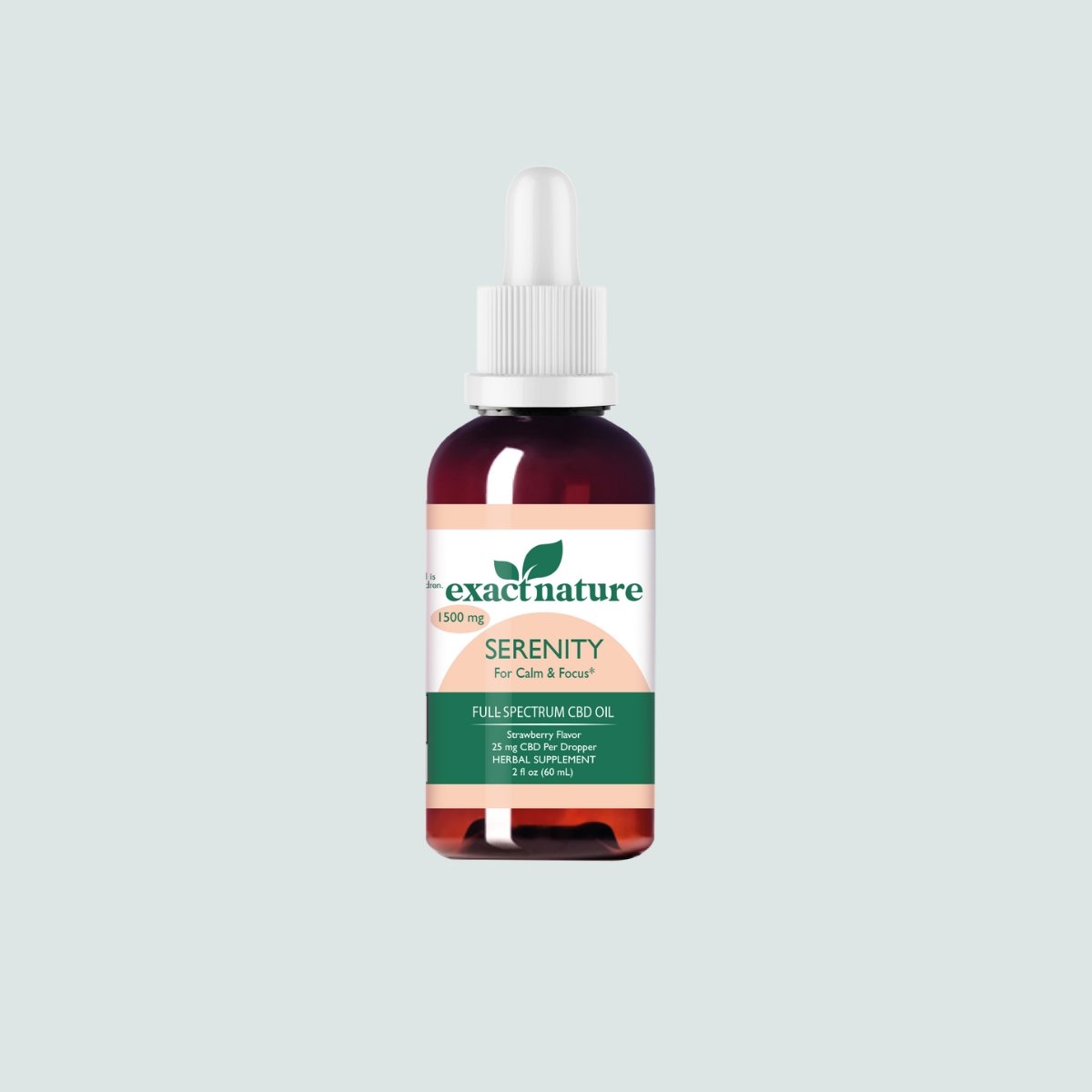 Serenity Full-Spectrum CBD Oil (1,500 mg) - Exact Nature Botanicals LLC