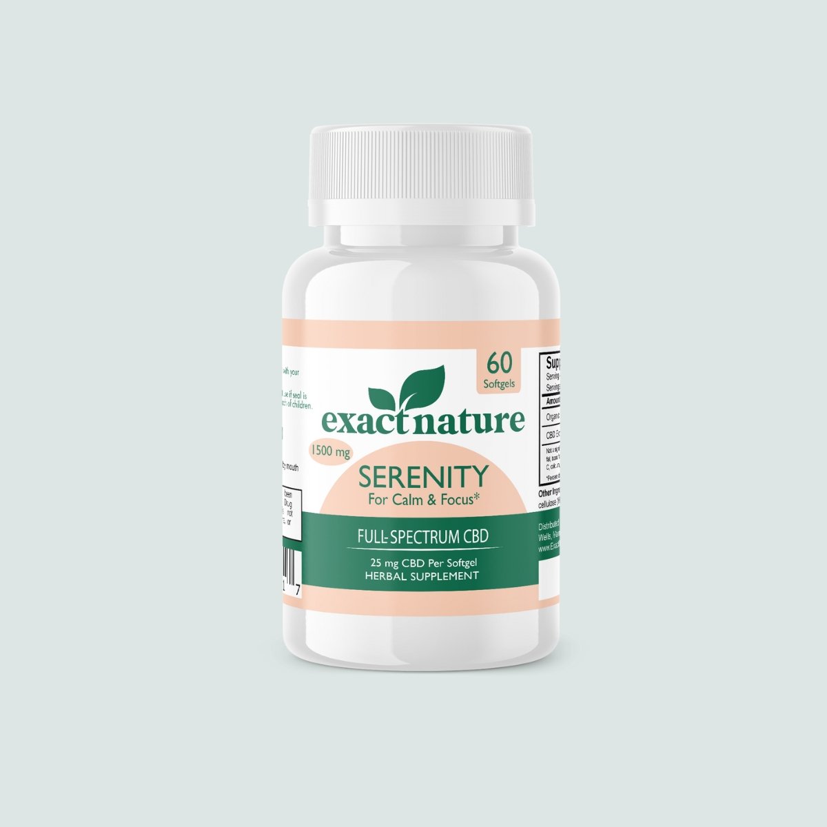 Serenity Softgels (60) - Exact Nature Botanicals LLC
